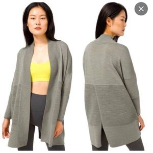 Lululemon Merino Wool Cardigan Sweater
